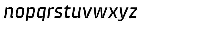 Klint Medium Italic Font LOWERCASE