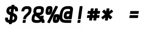 Klartext Mono Bold Italic Font OTHER CHARS