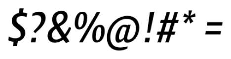 Klaus FY Medium Italic Font OTHER CHARS