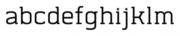 Klimt Extralight Font LOWERCASE
