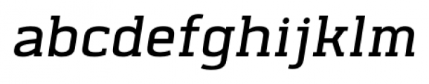 Klimt Light Oblique Font LOWERCASE