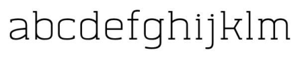 Klimt Thin Font LOWERCASE