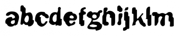 Klumpchen Regular Font LOWERCASE