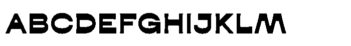 KLG Kaligra Black Font UPPERCASE