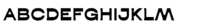 KLG Kaligra Bold Font UPPERCASE