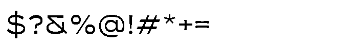 KLG Kaligra Regular Font OTHER CHARS