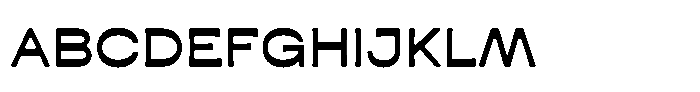 KLG Kaligra Semibold Rounded Font UPPERCASE