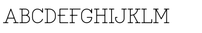 KLG Sailor Light Font UPPERCASE