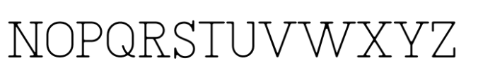 KLG Sailor Light Font UPPERCASE