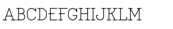 KLG Sailor Rough Light Font UPPERCASE