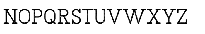 KLG Sailor Rough Regular Font UPPERCASE