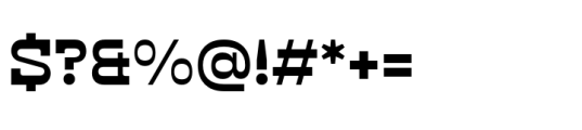 Klabdan Bold Font OTHER CHARS