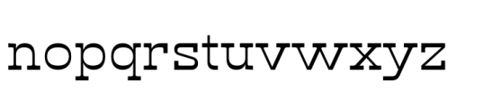 Klabdan Regular Font LOWERCASE