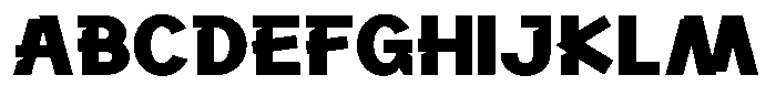 Klaft Bold Font UPPERCASE