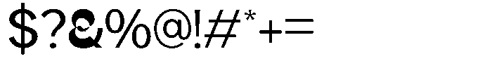Klaft Light Font OTHER CHARS
