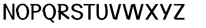 Klaft Light Font UPPERCASE