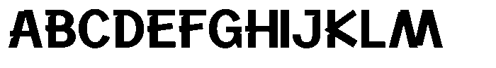 Klaft Medium Font UPPERCASE