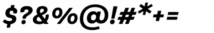 Klainy Bold Italic Font OTHER CHARS