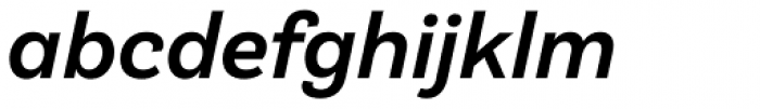 Klainy Medium Italic Font LOWERCASE