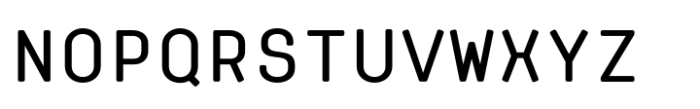 Klamp 205 Mono Medium Font UPPERCASE