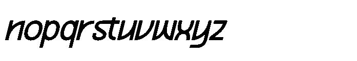 Klareon Italic Font LOWERCASE