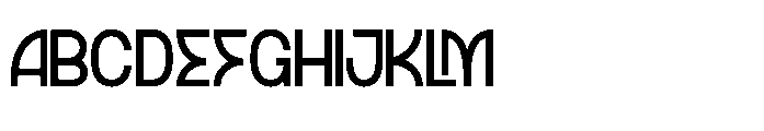 Klareon Regular Font UPPERCASE
