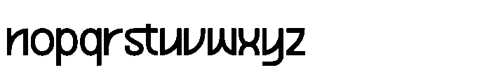 Klareon Regular Font LOWERCASE