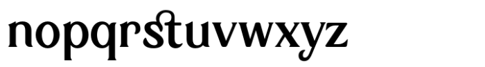 Klarinda Playful Font LOWERCASE