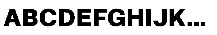 Klarit Black Font UPPERCASE