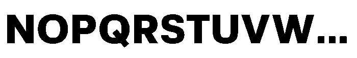 Klarit Black Font UPPERCASE