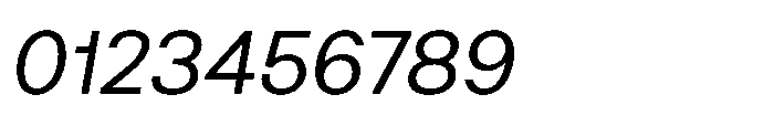 Klarit Italic Font OTHER CHARS