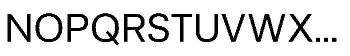 Klarit Regular Font UPPERCASE