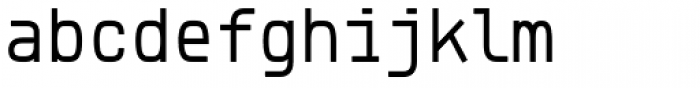 Klartext Mono Font LOWERCASE