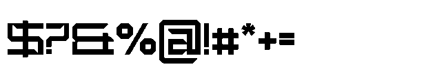 Klase Cyberpunk Font OTHER CHARS