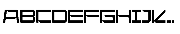 Klase Cyberpunk Font UPPERCASE