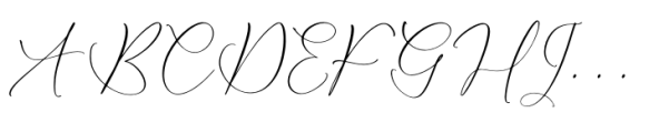 Klasynta Gelisha Regular Font UPPERCASE