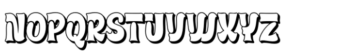 Klatcir Shadow Font UPPERCASE