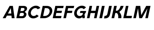 Klatsch Grotesk Bold Oblique Font UPPERCASE