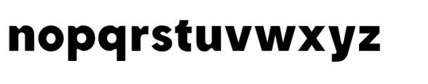 Klatsch Grotesk Heavy Font LOWERCASE