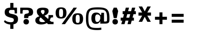 Klaud Extra Bold Font OTHER CHARS