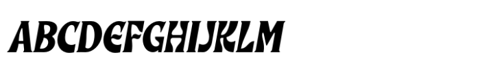 Klayfish Italic Font UPPERCASE