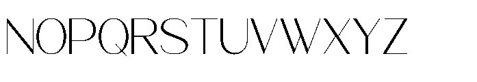Kleanna Regular Font UPPERCASE