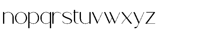 Kleanna Regular Font LOWERCASE