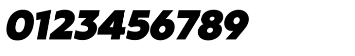 Klein Black Italic Font OTHER CHARS
