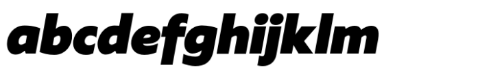 Klein Black Italic FONT