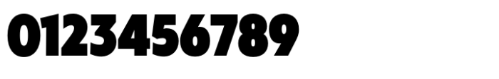 Klein Condensed Black Font OTHER CHARS