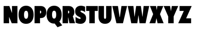 Klein Condensed Black Font UPPERCASE