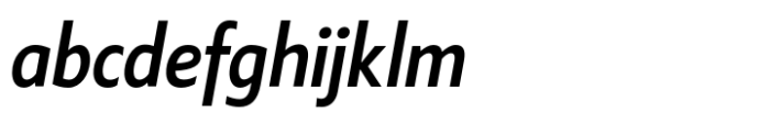 Klein Condensed Medium Italic FONT