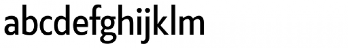 Klein Condensed Regular Font LOWERCASE