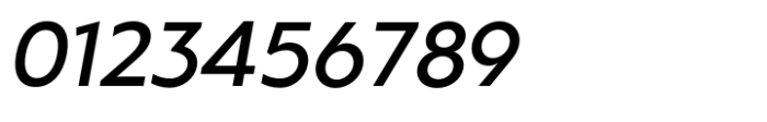 Klein Medium Italic Font OTHER CHARS